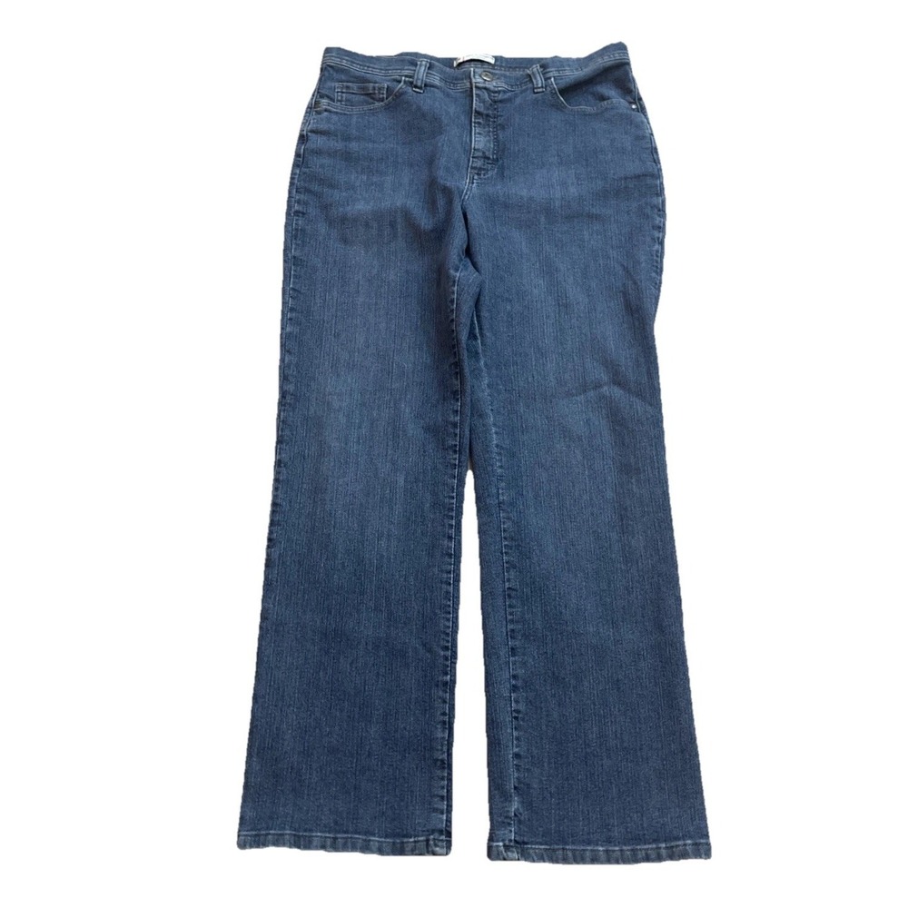Riders by Lee Denim Women's 14 Short Medium Wash Classic Fit Straight Leg